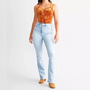 BUCKLE BKE Women’s Parker Boot Stretch Jean | Color: Eckel (Light Wash) NEW/NWOT